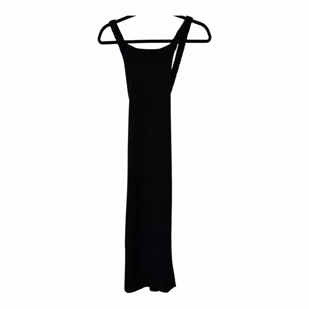 525 AMERICA Open Back Midi Dress in Black - Picture 4 of 4